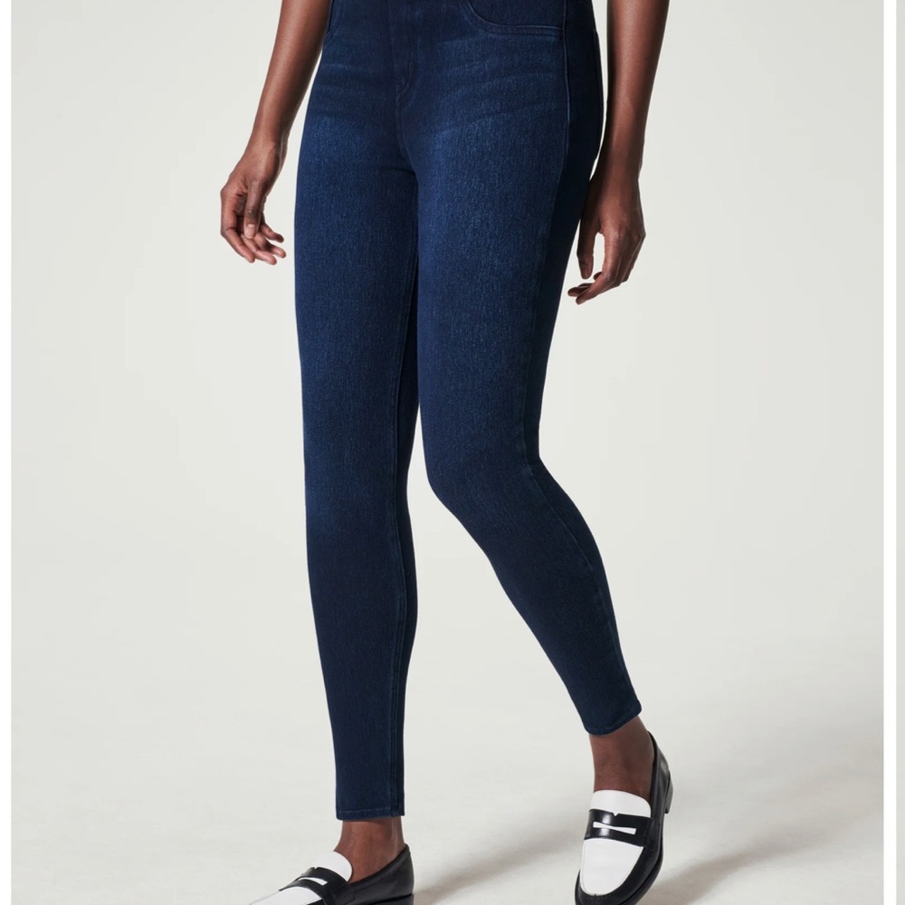 SPANX Jean-ish Legging in twilight rinse XL